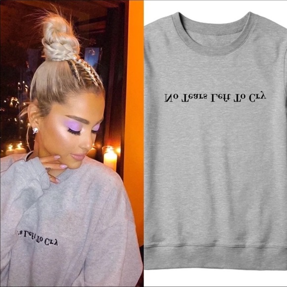 Ariana Grande Sweaters - No Tears Left To Cry Crewneck
